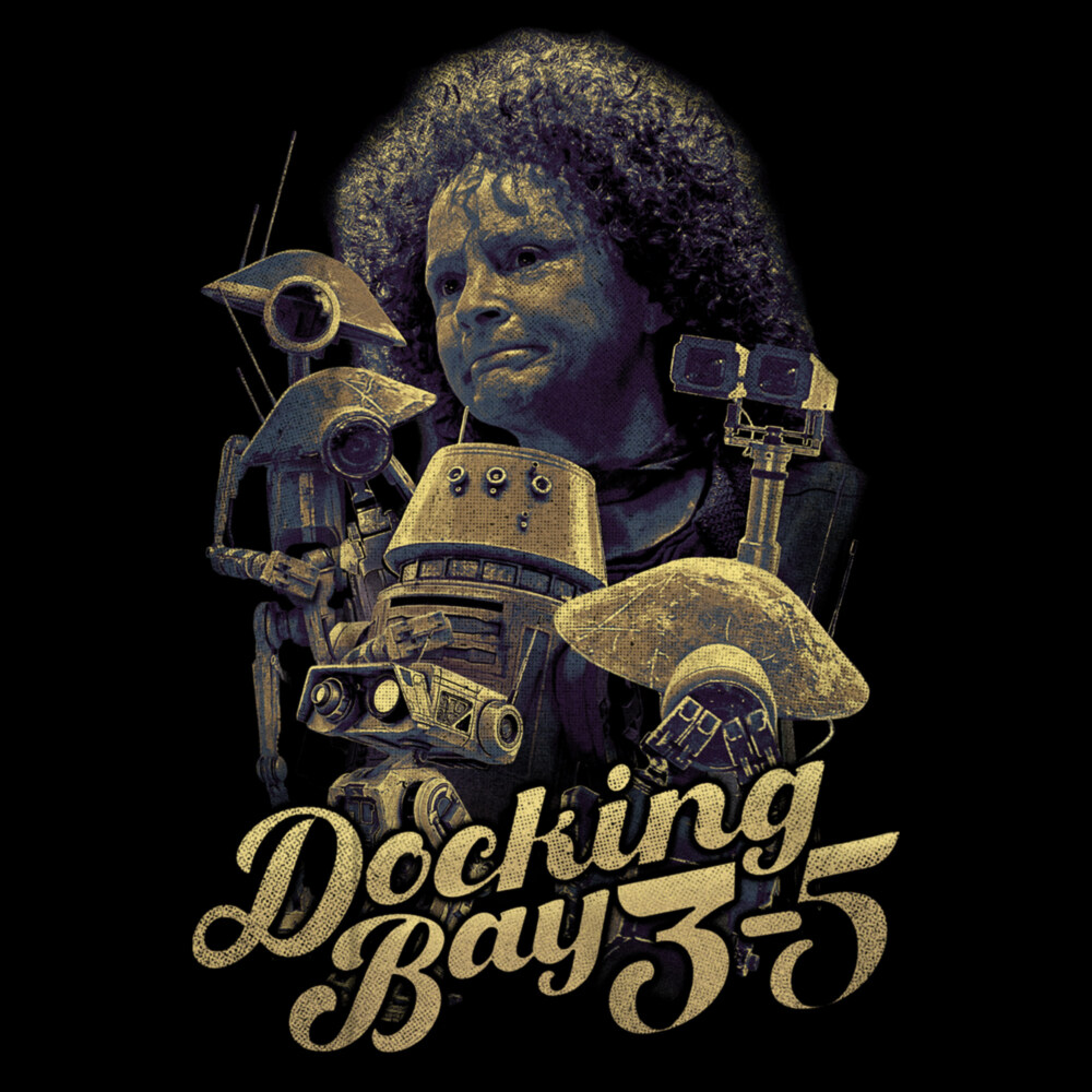 Men's Star Wars: The Book of Boba Fett Peli Motto Docking Bay 3-5  Adult Sweatshirt