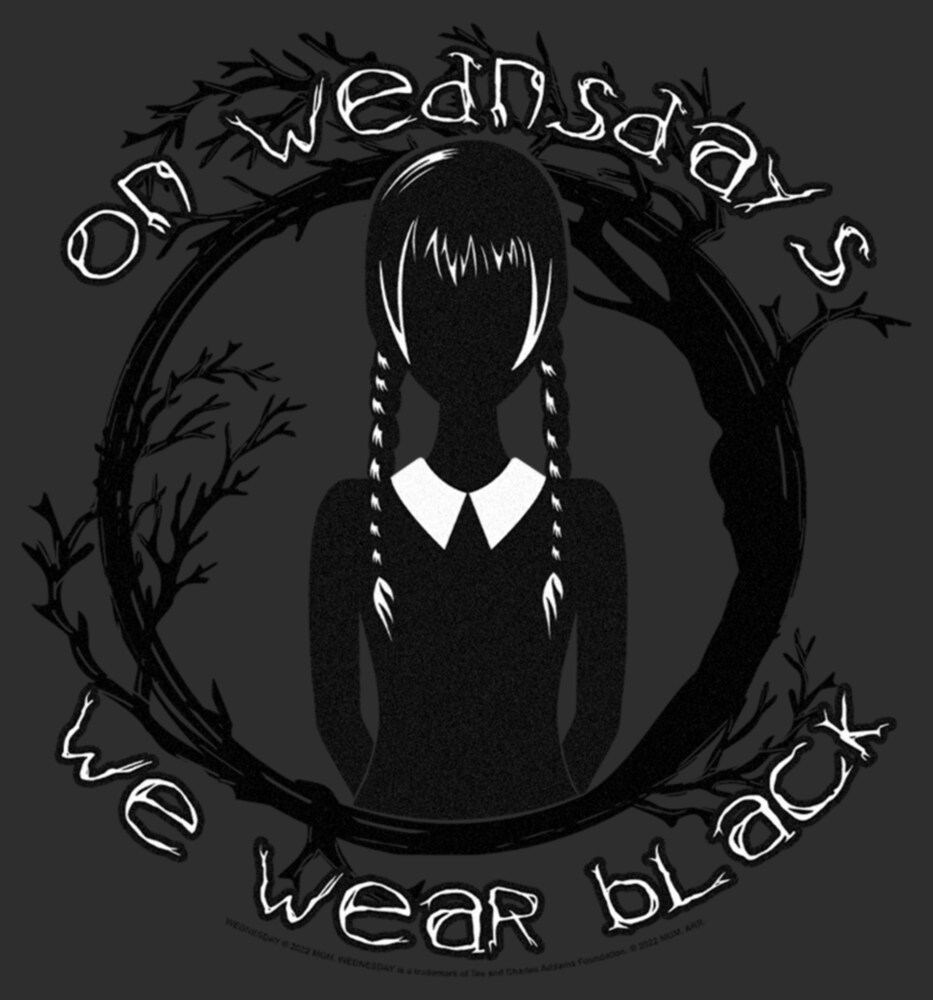 Men's Wednesday On Wednesdays We Wear Black  Adult T-Shirt