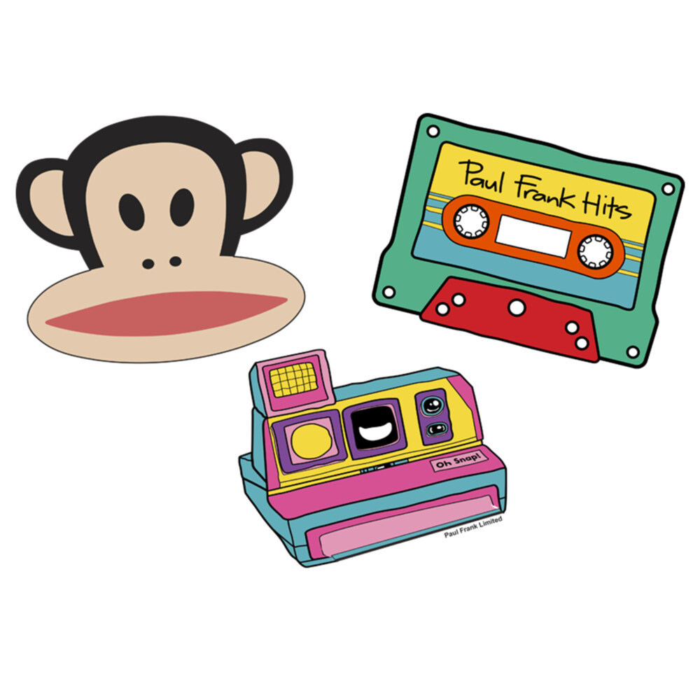 Men's Paul Frank Retro Icons  Adult T-Shirt