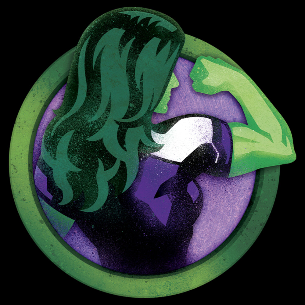 Men's She-Hulk: Attorney at Law Flex Icon  Adult T-Shirt
