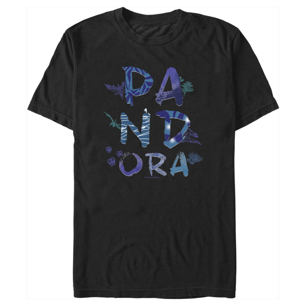 Men's Avatar Pandora Flora and Fauna Logo  Adult T-Shirt