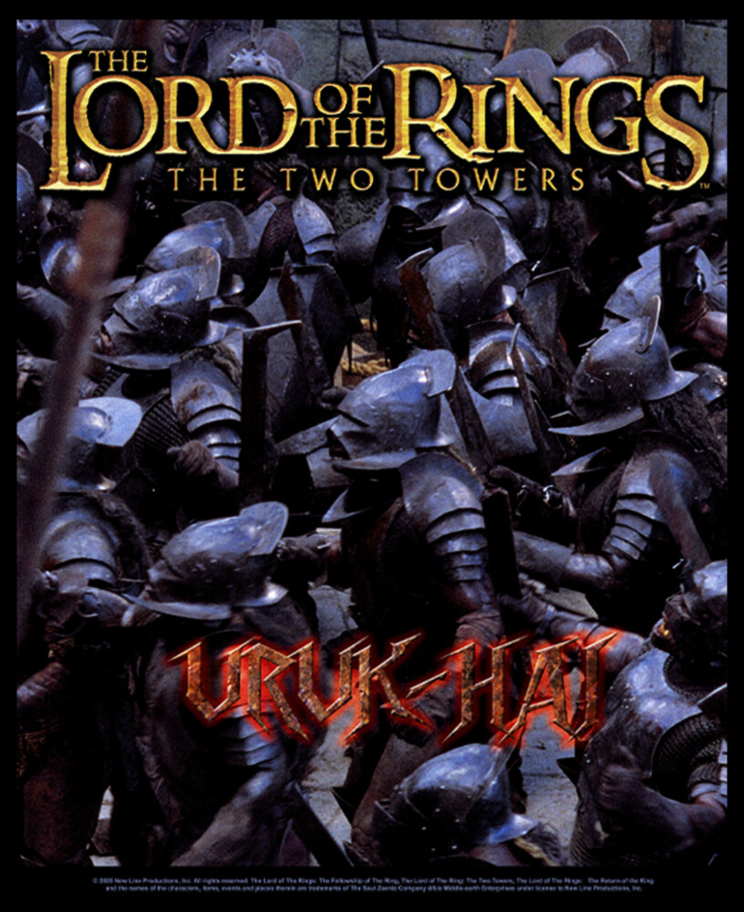 Men's The Lord of the Rings Two Towers Uruk Hai  Adult T-Shirt