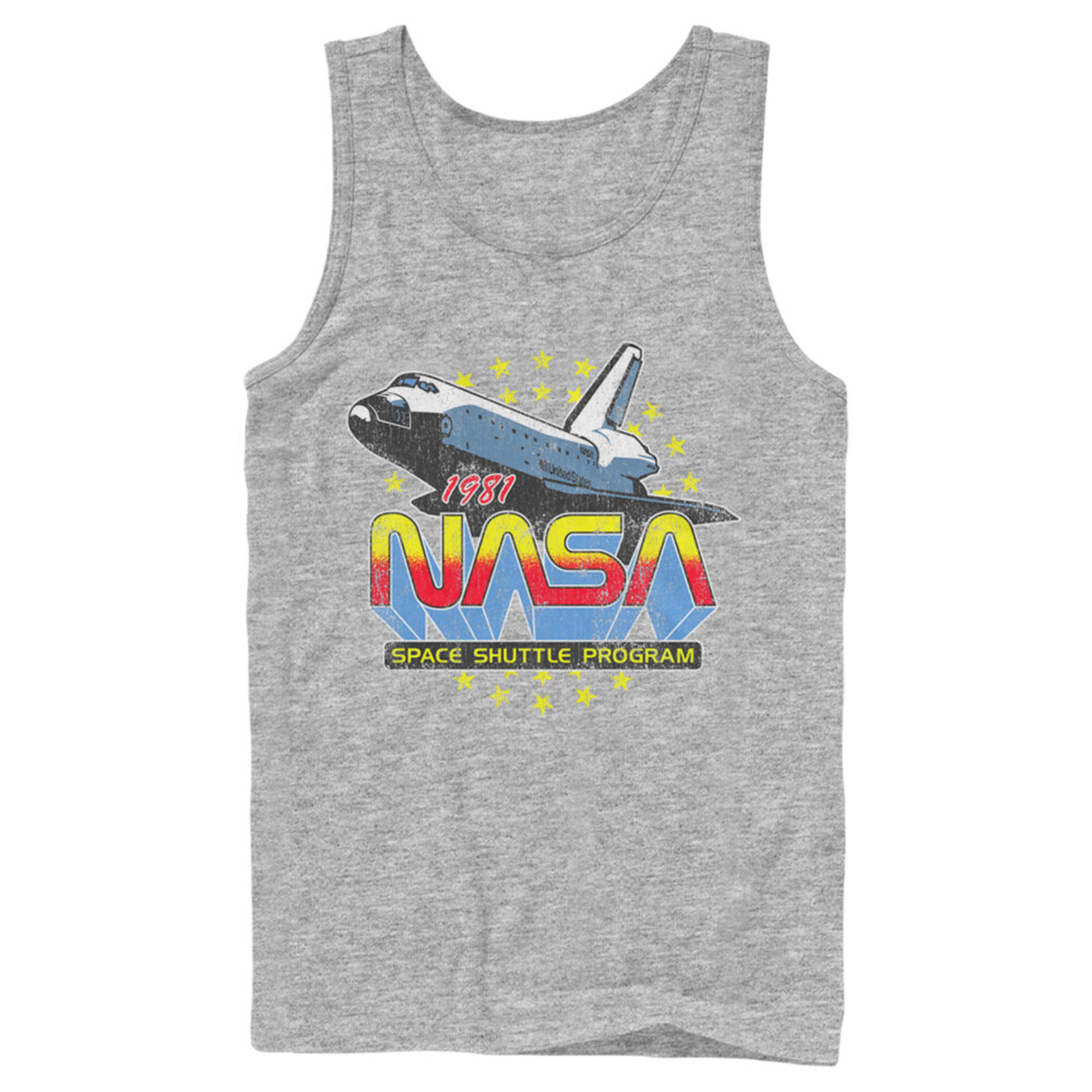 Men's NASA 1981 Retro Stars  Adult Tank Top