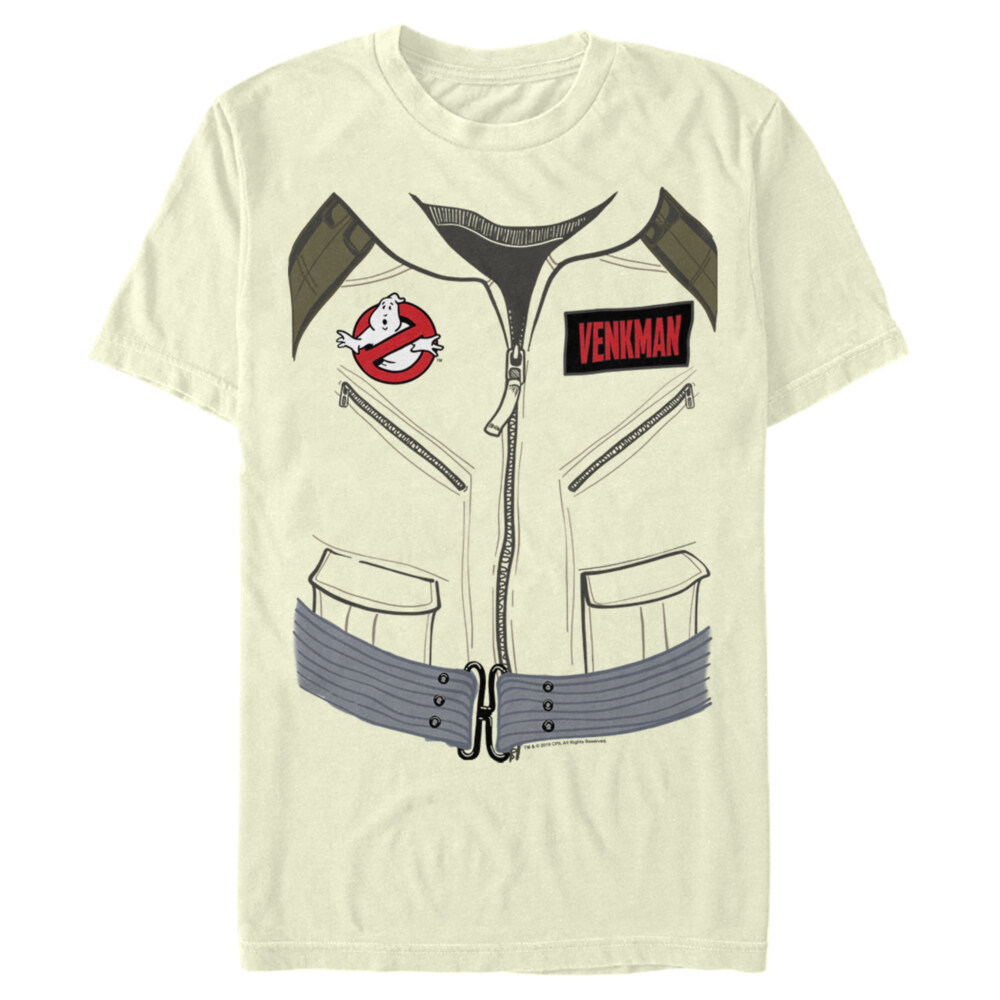 Men's Ghostbusters Venkman Official Uniform  Adult T-Shirt