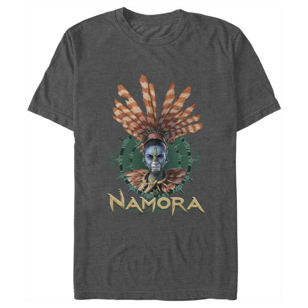 Men's Marvel: Black Panther: Wakanda Forever Namora Portrait  Adult T-Shirt