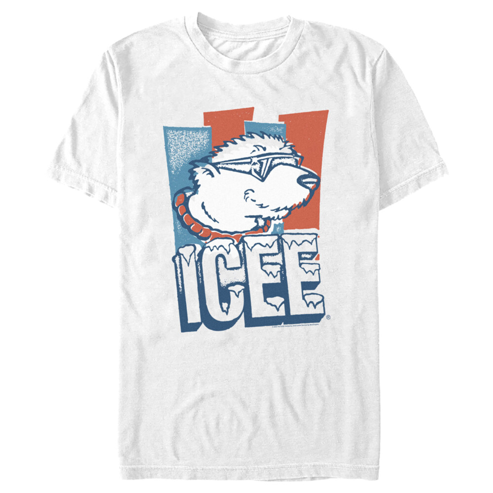 Men's ICEE Bear Retro Logo  Adult T-Shirt