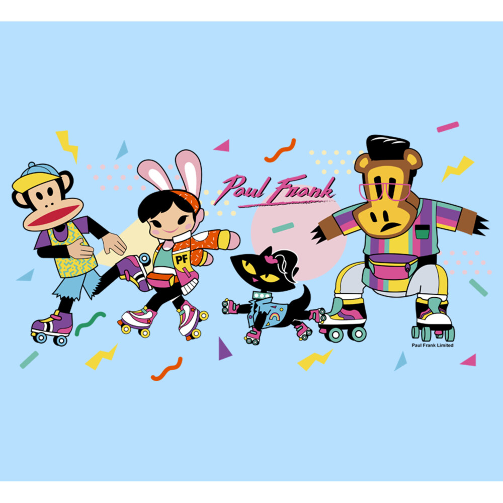 Men's Paul Frank Julius and Friends  Adult T-Shirt