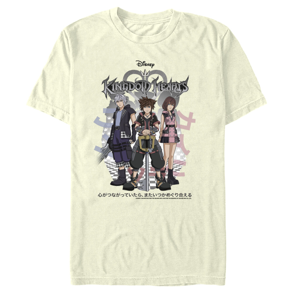 Men's Kingdom Hearts 3 Hero Group Shot  Adult T-Shirt