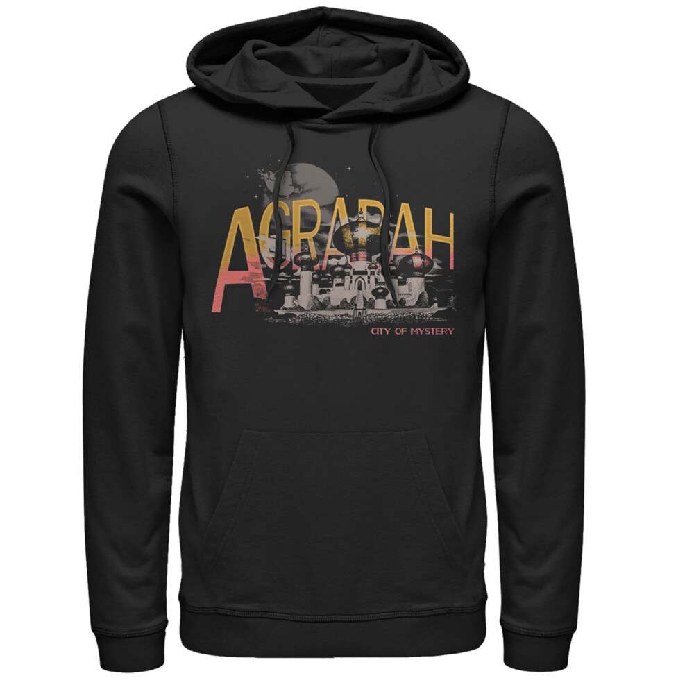 Men's Aladdin Agrabah City of Mystery  Adult Pull Over Hoodie