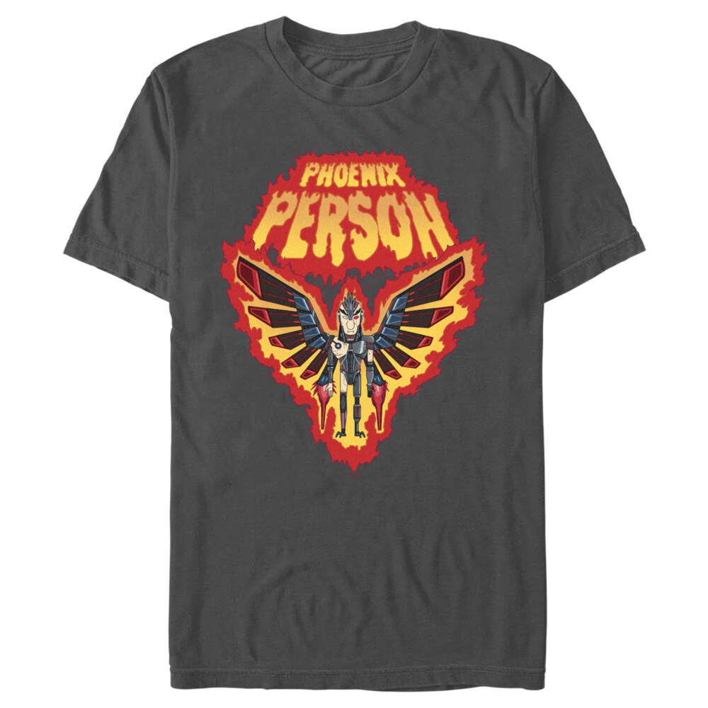 Men's Rick And Morty Phoenix Person  Adult T-Shirt