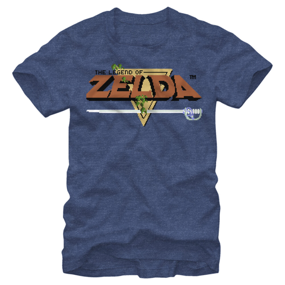 Men&#039;s Nintendo Legend of Zelda Original Title  Adult T-Shirt