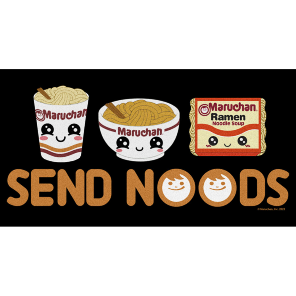 Men's Maruchan Ramen Trio Send Noods  Adult T-Shirt