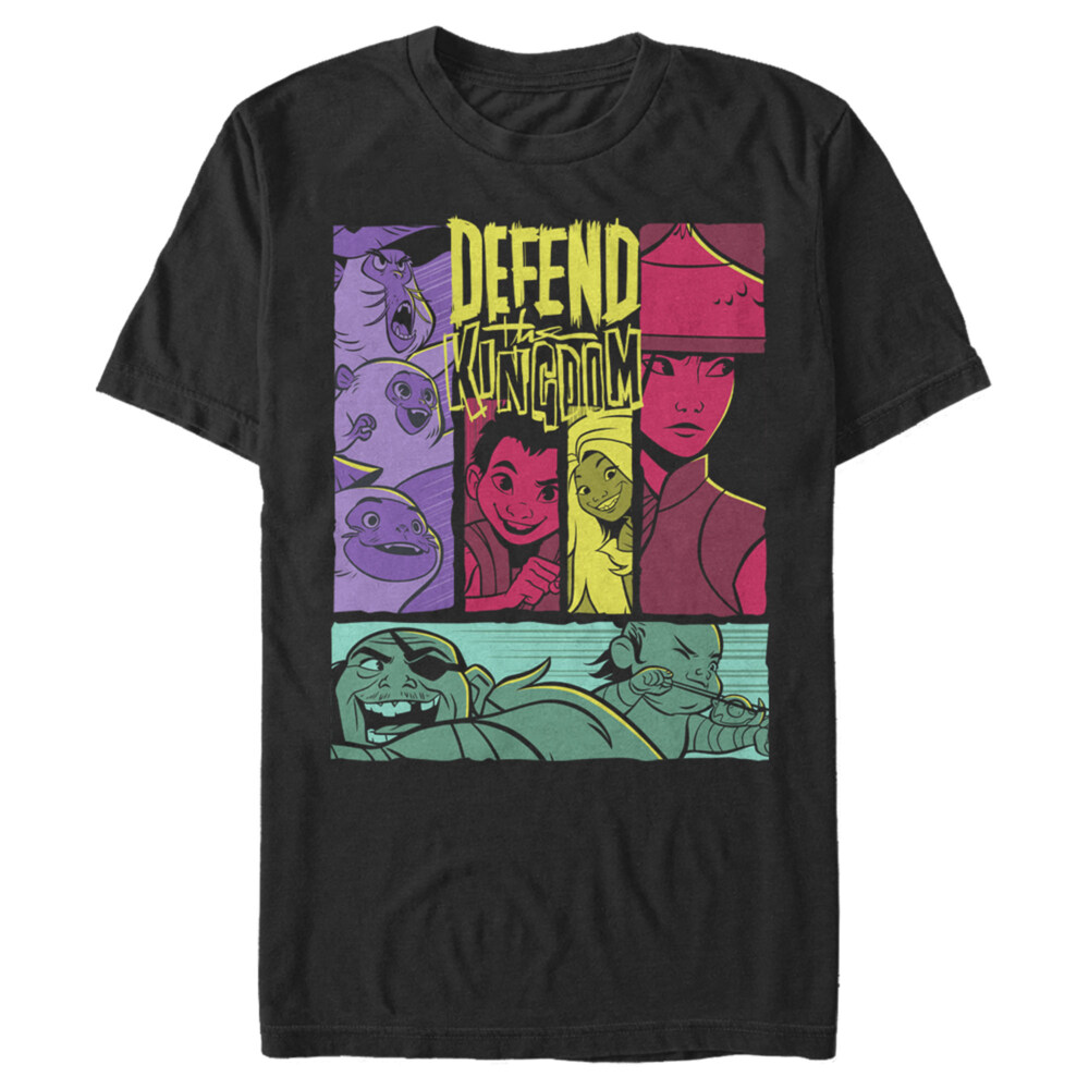 Men's Raya and the Last Dragon Defend the Kingdom  Adult T-Shirt