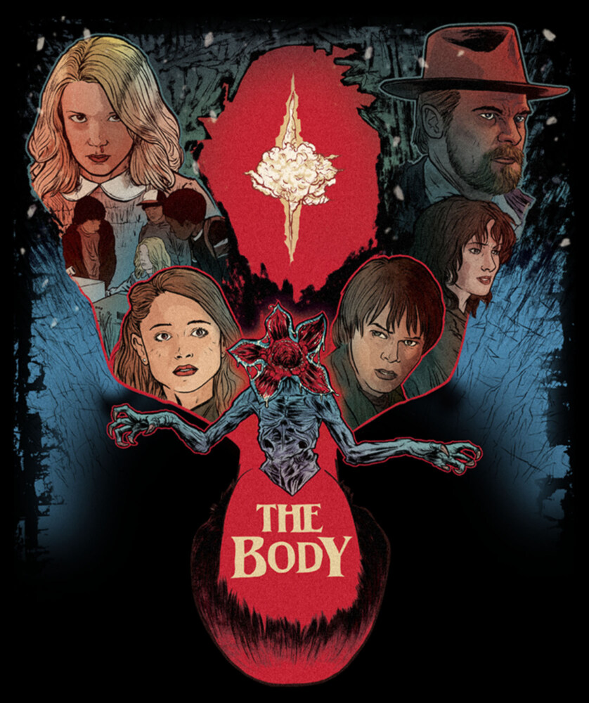 Men's Stranger Things The Body  Adult T-Shirt