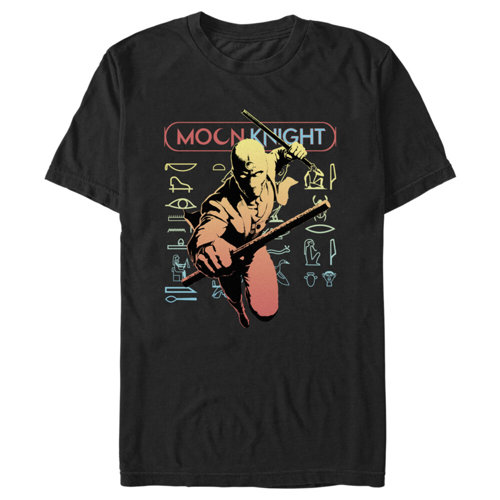 Men's Marvel: Moon Knight Neon Mr. Knight  Adult T-Shirt