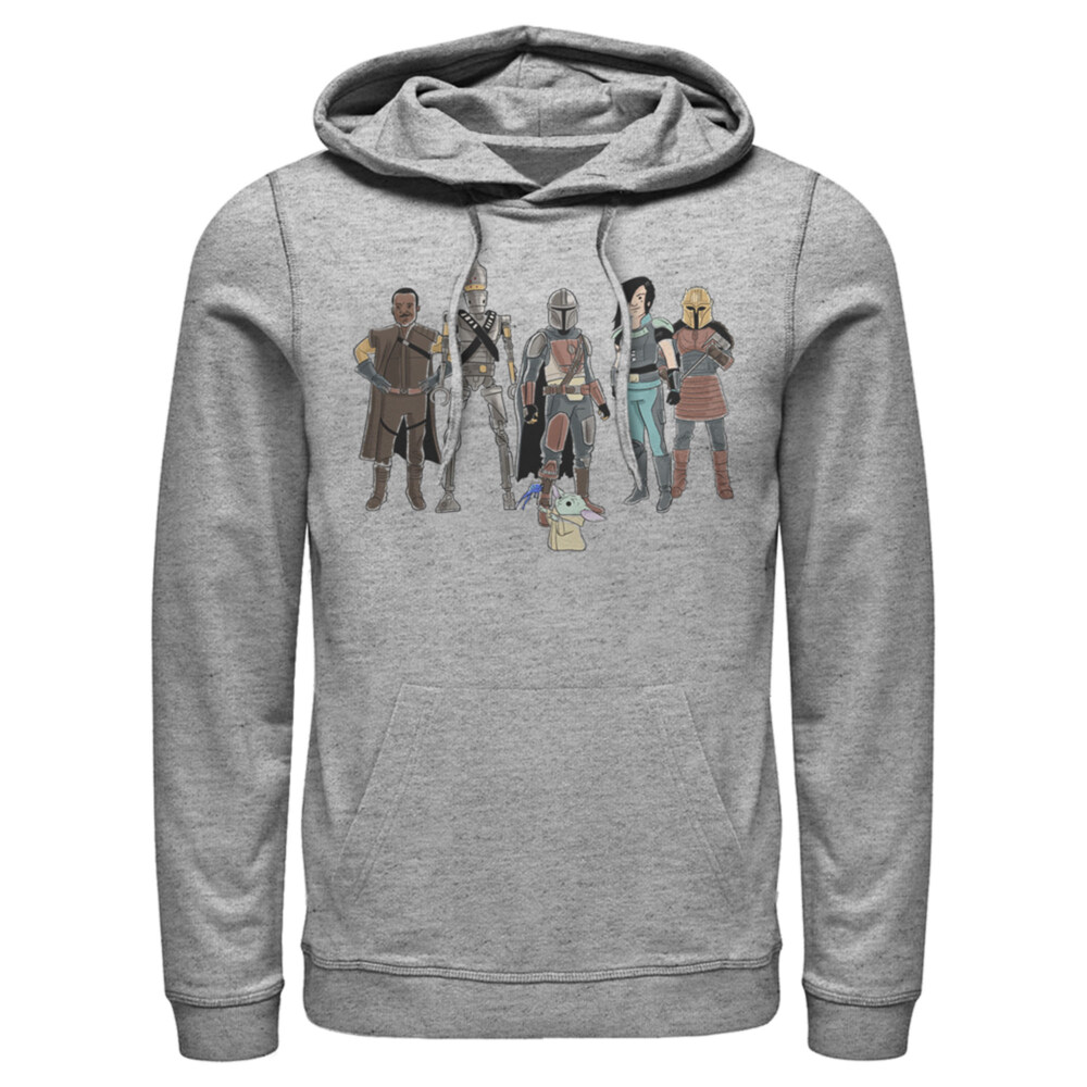 Men's Star Wars: The Mandalorian Farewell on Nevarro  Adult Pull Over Hoodie