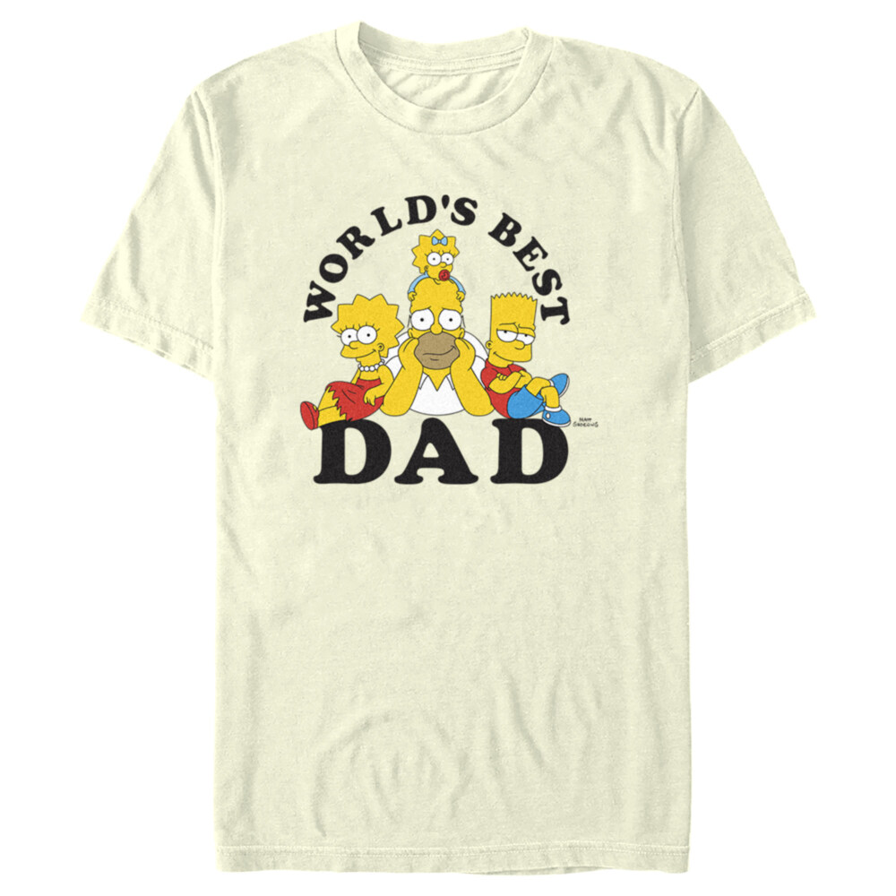 Men's The Simpsons Homer World's Best Dad  Adult T-Shirt