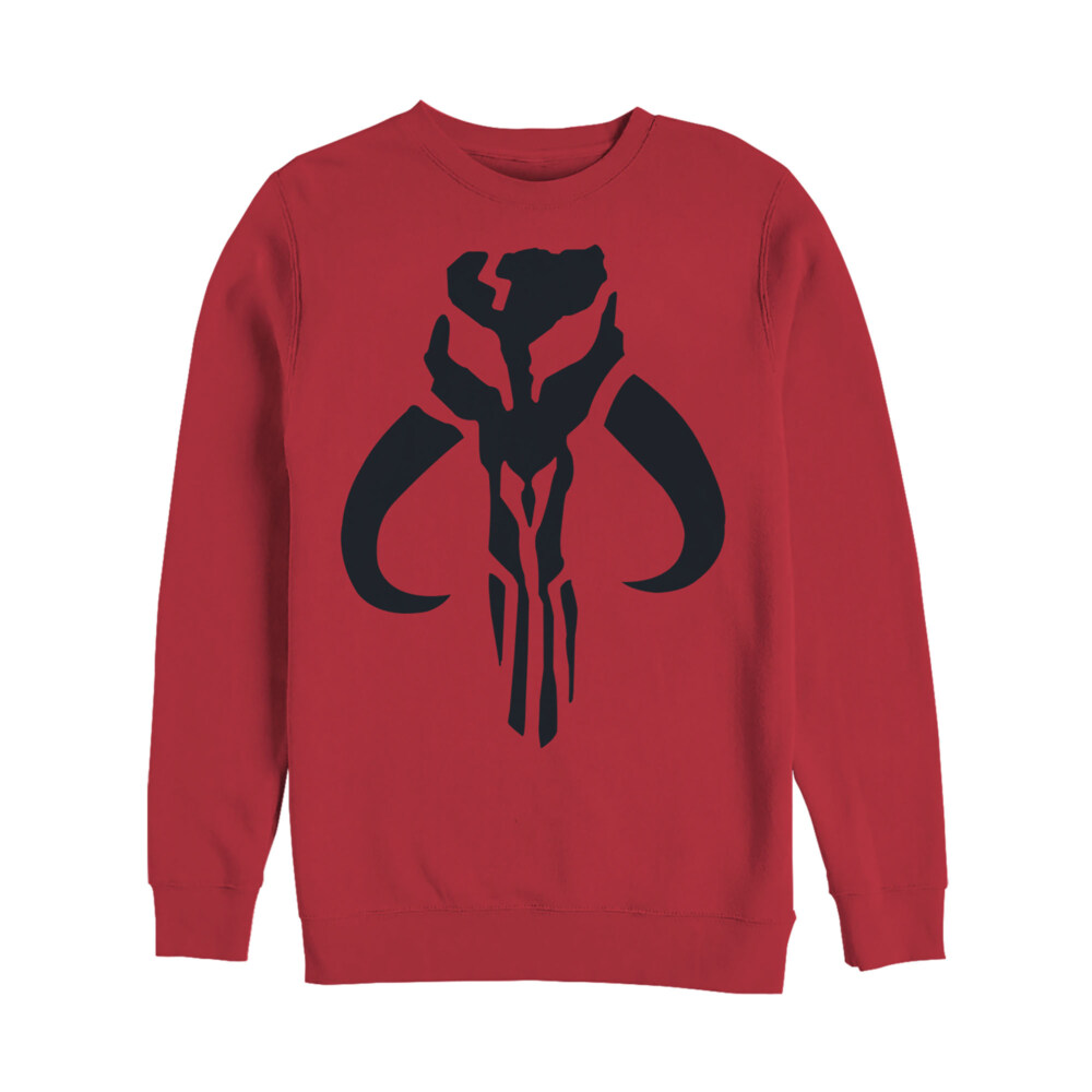 Men's Star Wars: The Mandalorian Mythosaur Skull Logo  Adult Sweatshirt