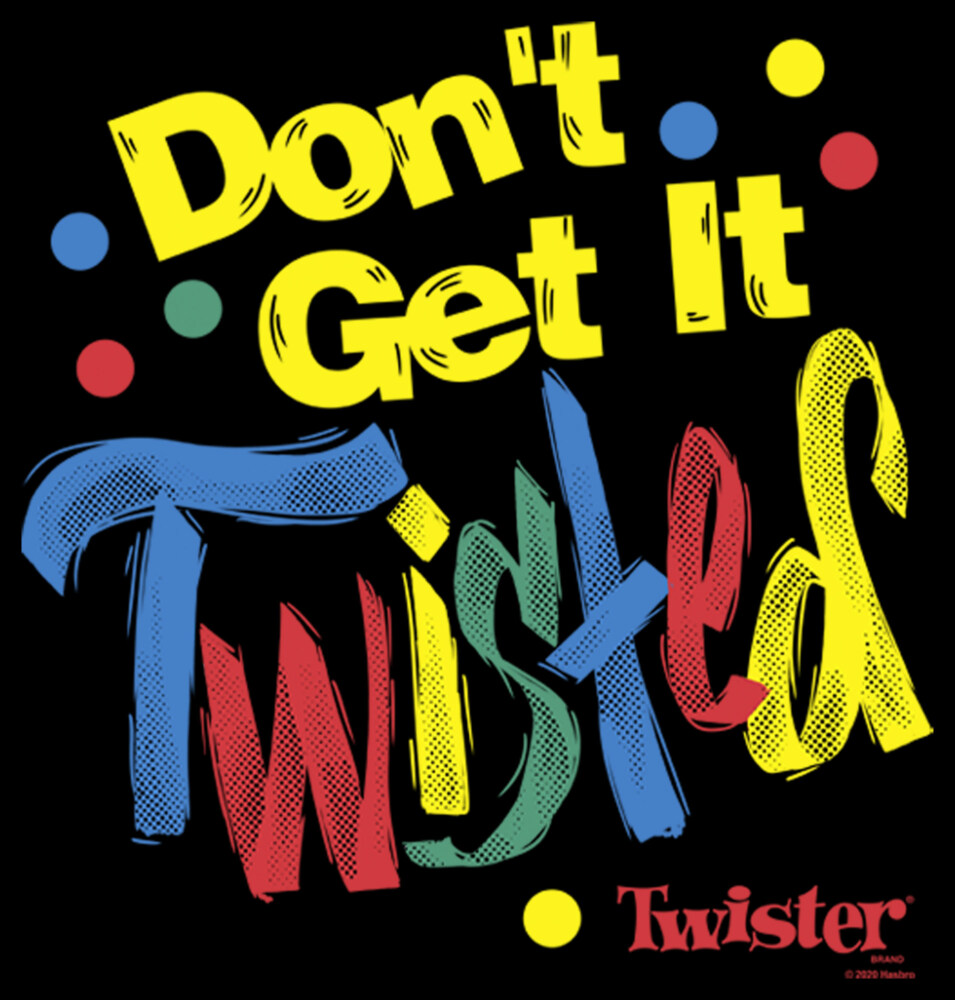 Men's Twister Twisted Dots  Adult T-Shirt