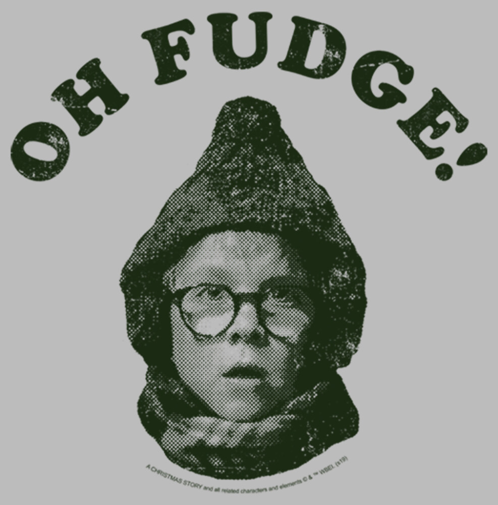 Men's A Christmas Story Oh Fudge Ralphie Parker  Adult T-Shirt