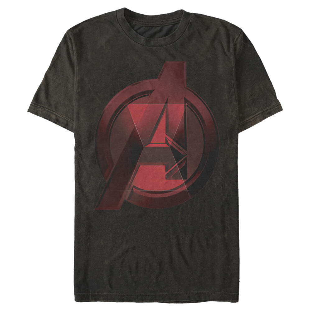 Men's Marvel Black Widow Avenger Symbol  Adult T-Shirt