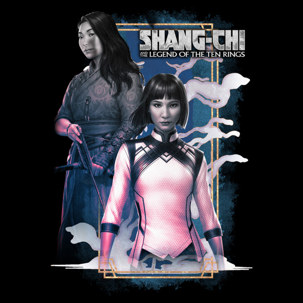 Men's Marvel Shang-Chi and the Legend of the Ten Rings Katy Chen and Xialing  Adult T-Shirt