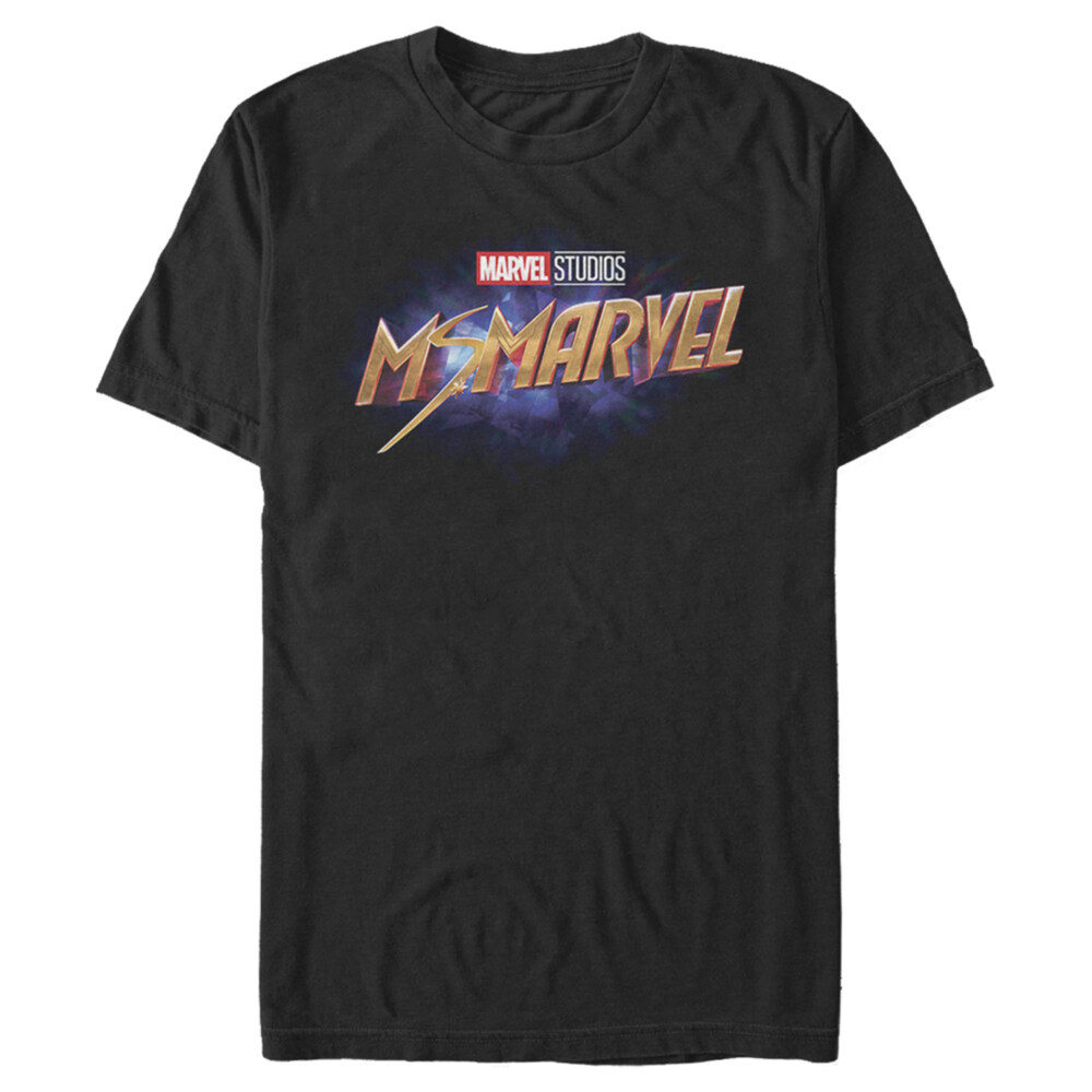 Men's Marvel Ms. Marvel Logo  Adult T-Shirt