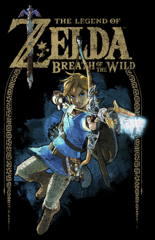 Men's Nintendo Legend of Zelda Breath of the Wild Arch  Adult T-Shirt