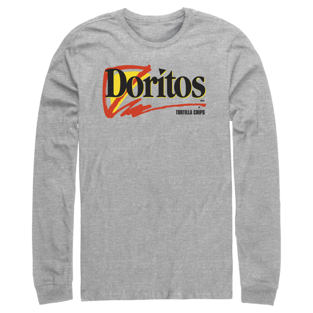 Men's Doritos 90s Logo  Adult Long Sleeve Shirt