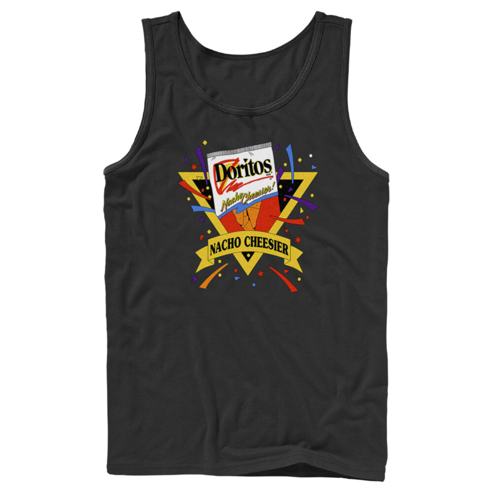 Men's Doritos Retro Nacho Cheesier  Adult Tank Top
