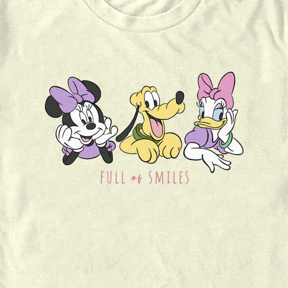 Men's Mickey & Friends Full of Smiles  Adult T-Shirt