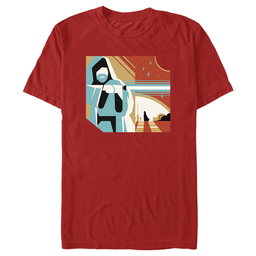 Men's Star Wars: Obi-Wan Kenobi Geometric Obi-Wan  Adult T-Shirt