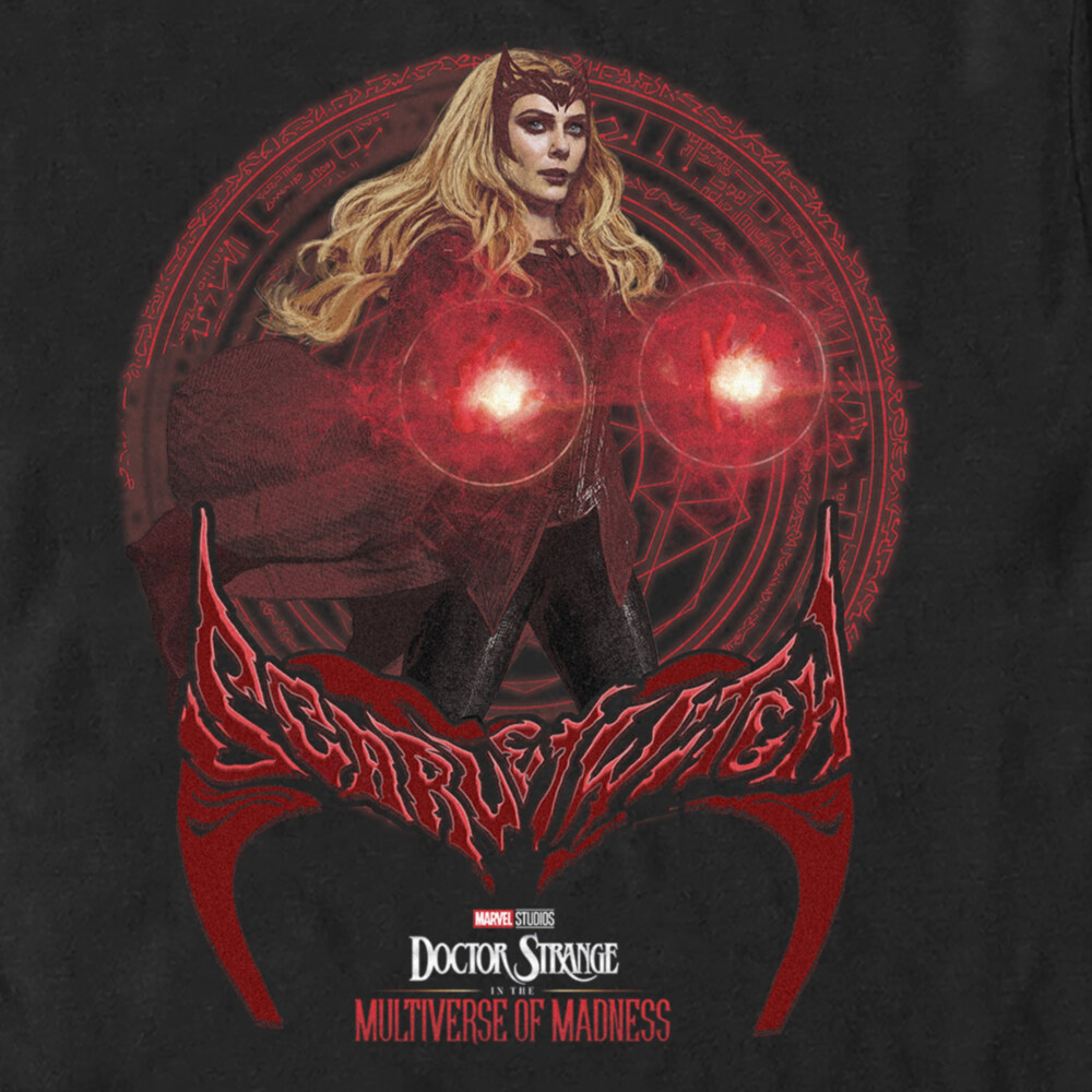 Men's Marvel Doctor Strange in the Multiverse of Madness Powerful Wanda  Adult T-Shirt
