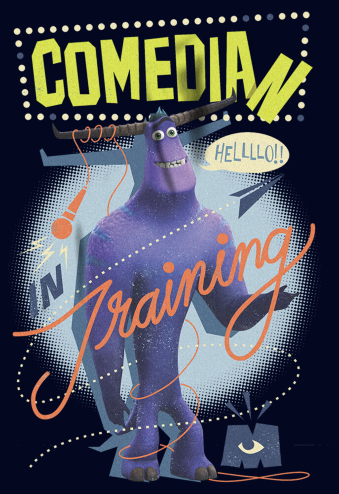 Men's Monsters at Work Tylor the Comedian in Training  Adult T-Shirt