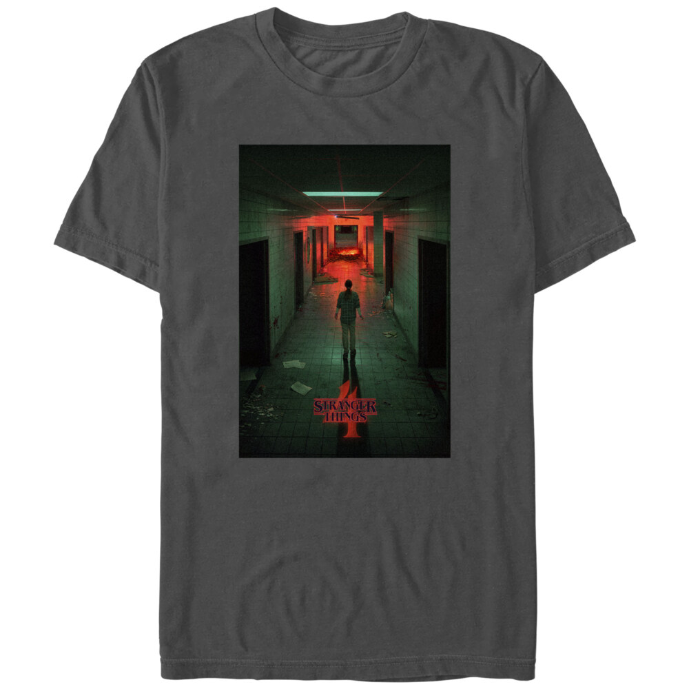 Men's Stranger Things The Lab Rift Eleven Poster  Adult T-Shirt