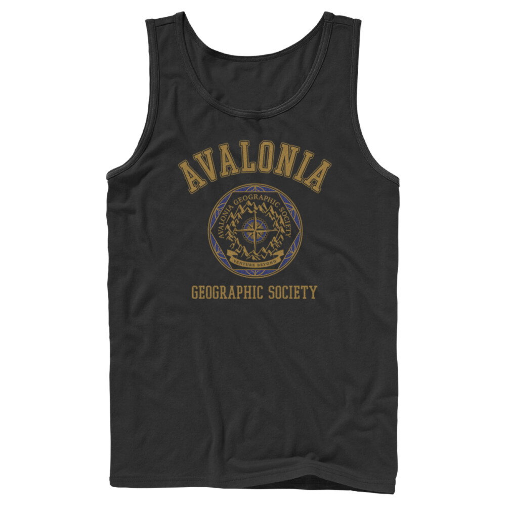 Men's Strange World Avalonia Geographic Society  Adult Tank Top