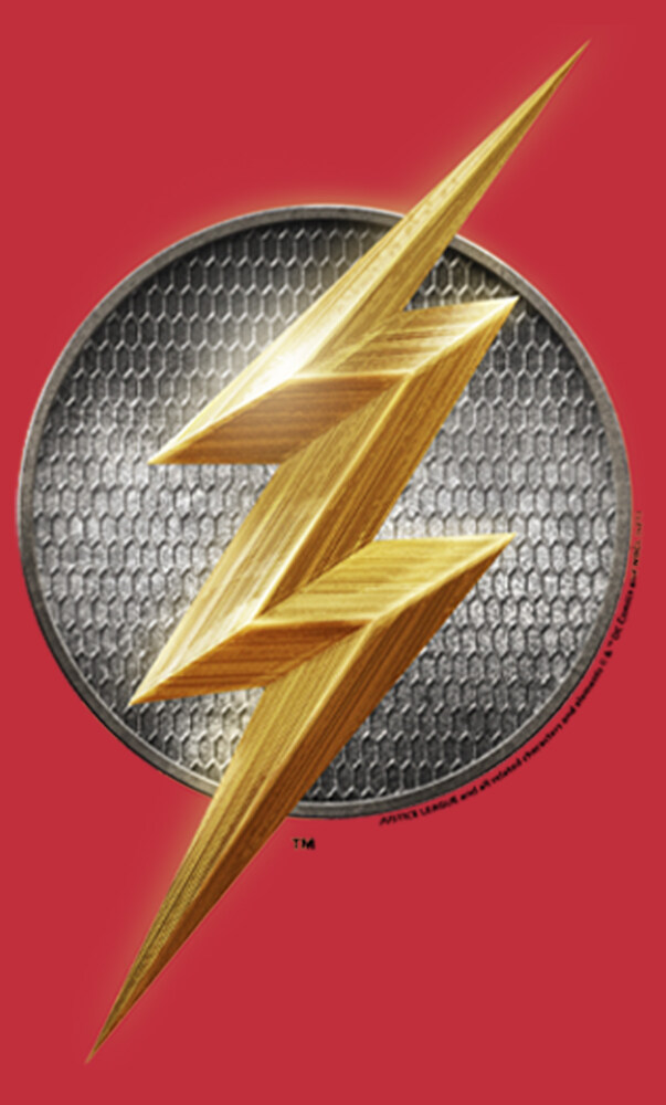 Men's Zack Snyder Justice League The Flash Logo  Adult Sweatshirt