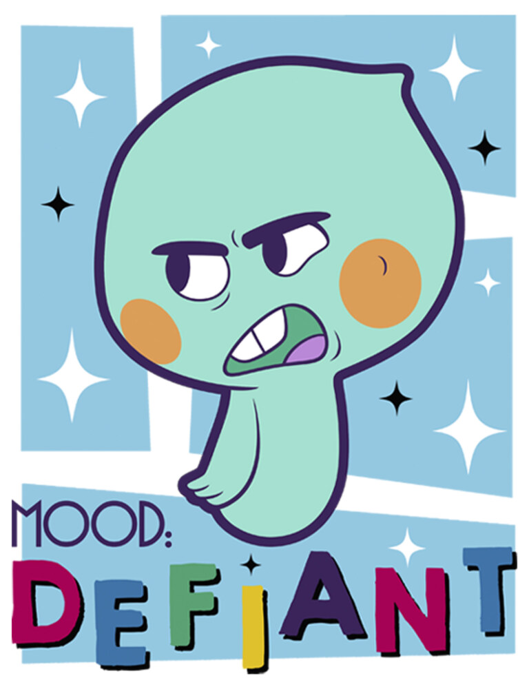 Men's Soul 22 Mood Defiant  Adult T-Shirt