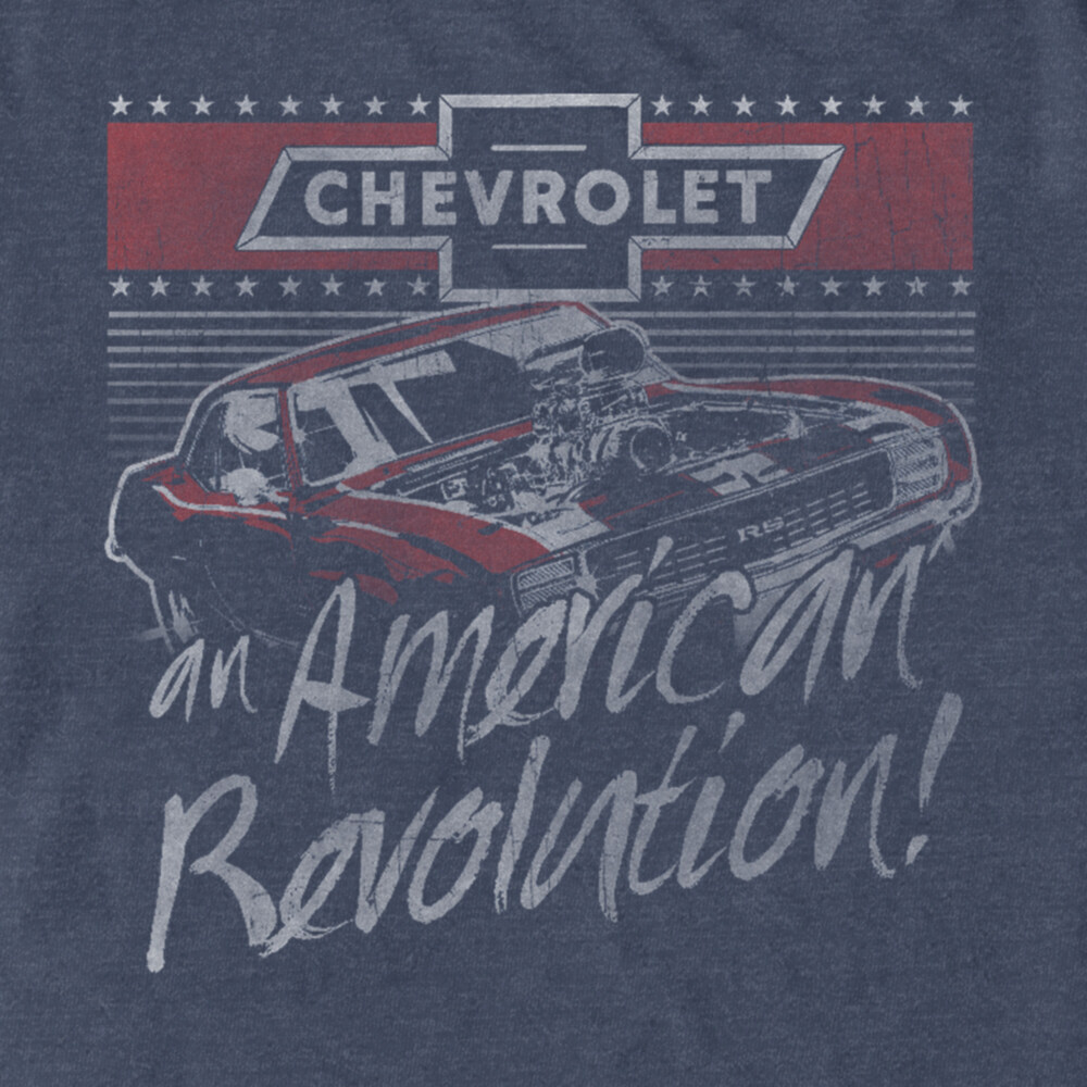 Men's General Motors Chevrolet Camaro an American Revolution!  Adult T-Shirt