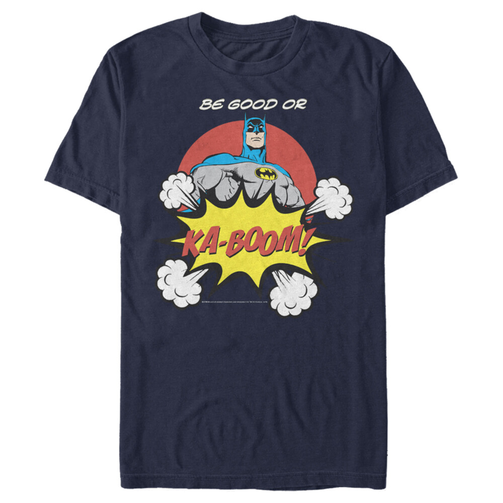 Men's Batman Be Good or Kaboom  Adult T-Shirt