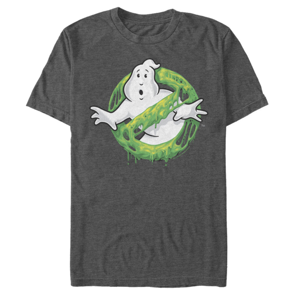 Men's Ghostbusters Slime Logo  Adult T-Shirt