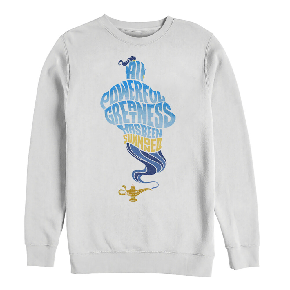 Men's Aladdin Genie Greatness Summoned  Adult Sweatshirt