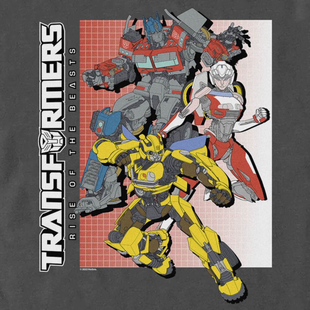 Men's Transformers: Rise of the Beasts Group Poster  Adult T-Shirt