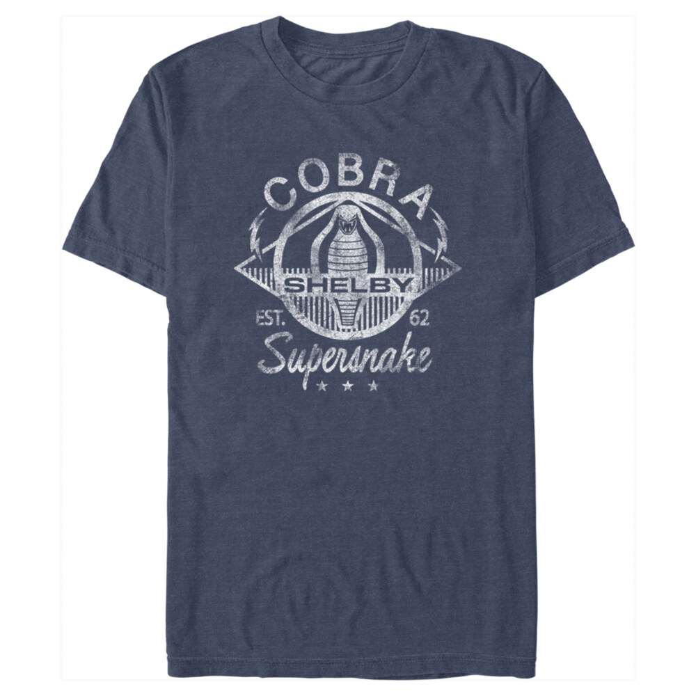 Men's Shelby Cobra Supersnake  Adult T-Shirt