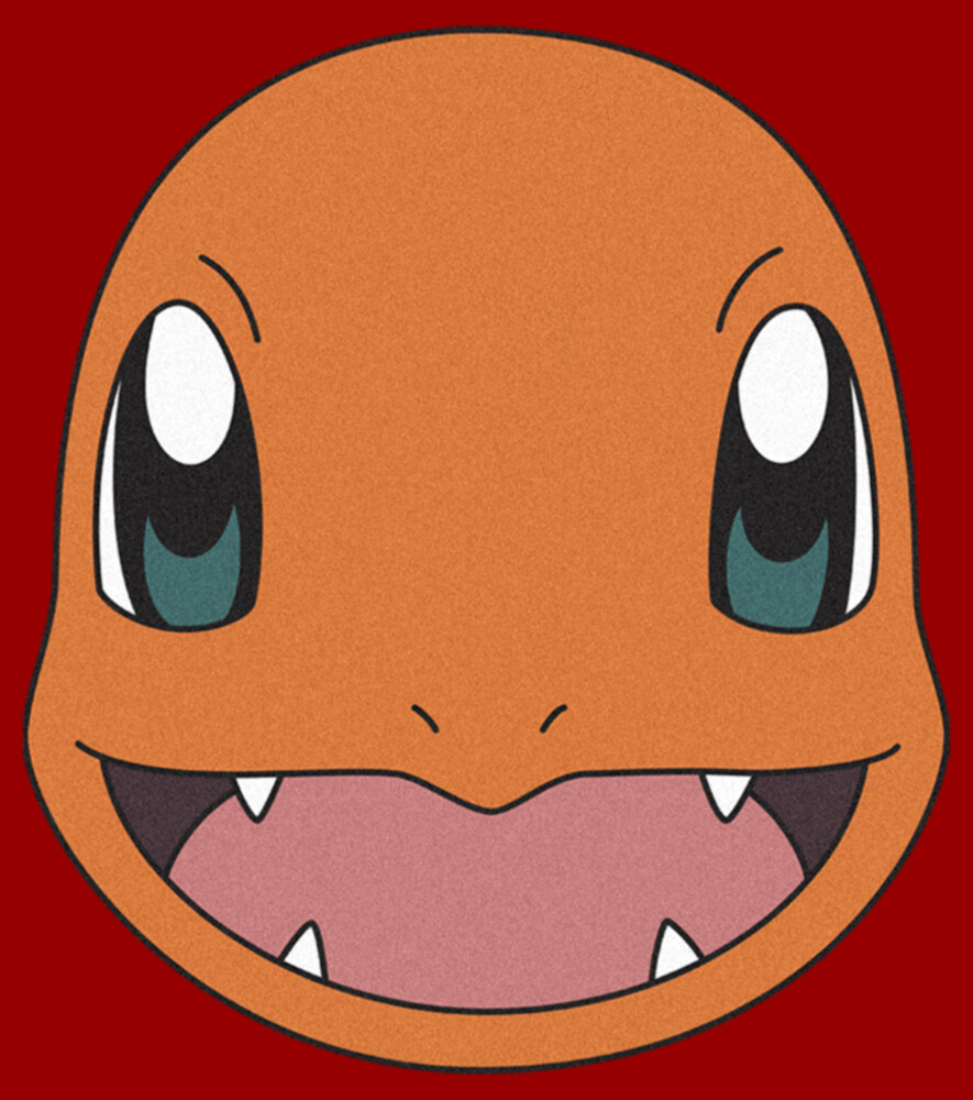 Men's Pokemon Charmander Smile  Adult T-Shirt