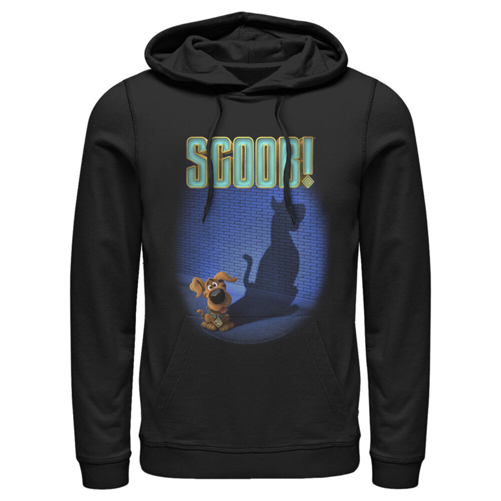 Men's Scooby Doo Dog Shadow  Adult Pull Over Hoodie
