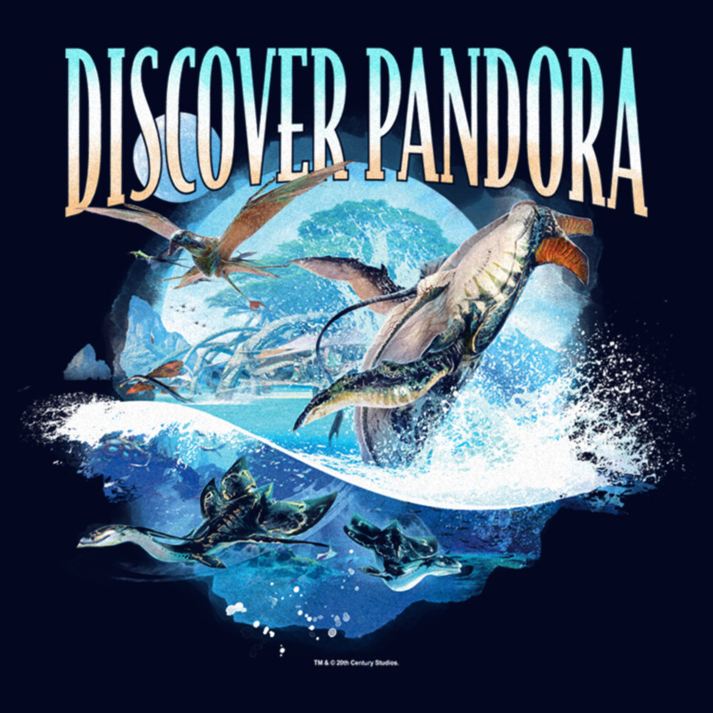 Men's Avatar: The Way of Water Discover Pandora Ocean  Adult T-Shirt