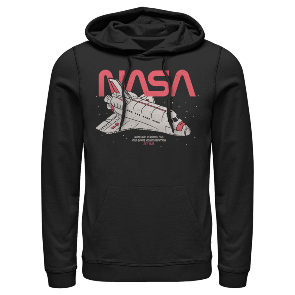 Men's NASA Journey Through Stars  Adult Pull Over Hoodie
