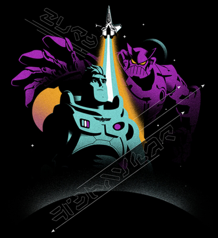 Men's Lightyear Buzz and Zurg  Adult Long Sleeve Shirt