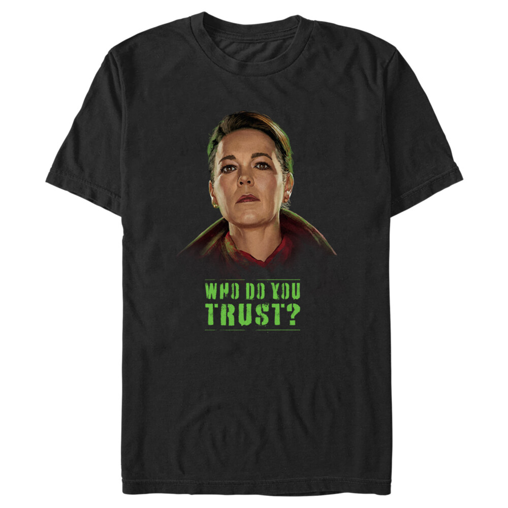 Men's Marvel: Secret Invasion Sonya Falsworth Who Do You Trust  Adult T-Shirt